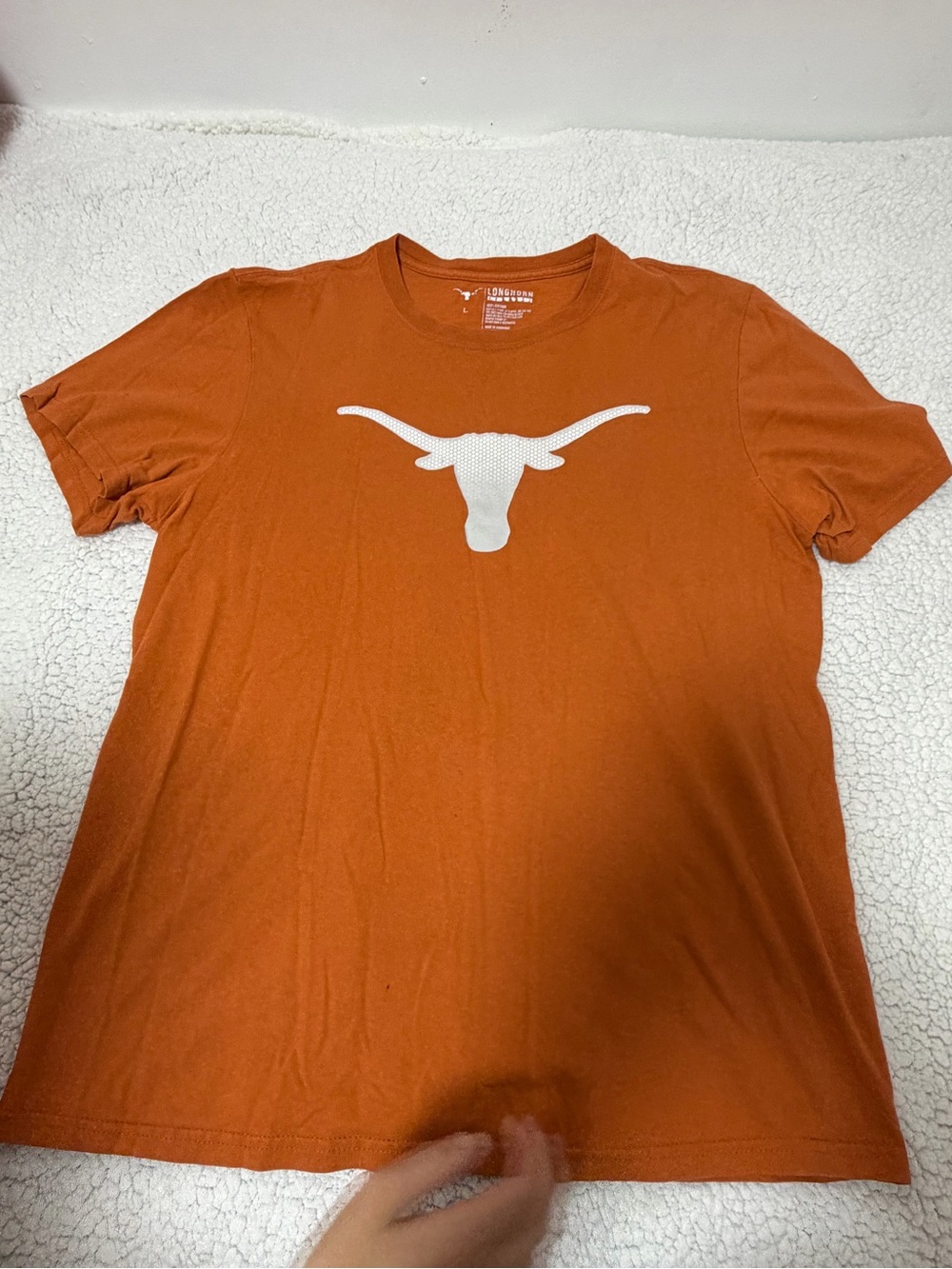 Men's Burnt Orange Longhorn Graphic Tee